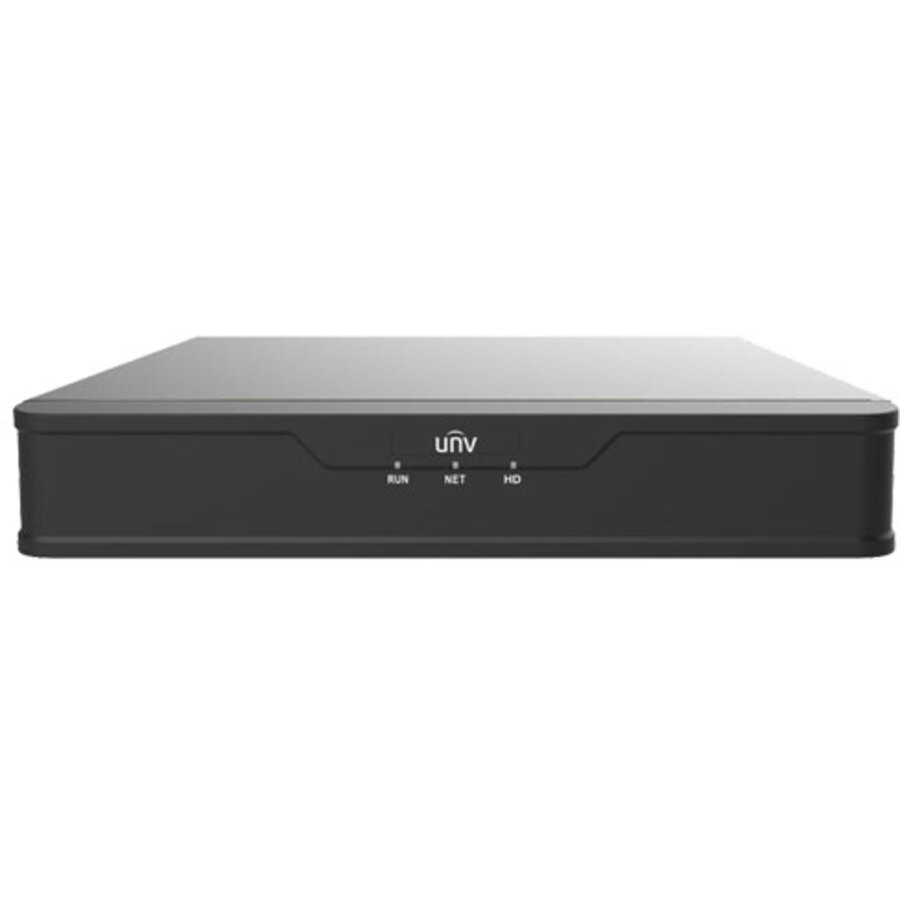 NVR301-08S3 UNV 8MP IP NVR 8+2 kanāli 64Mbps HDDx1