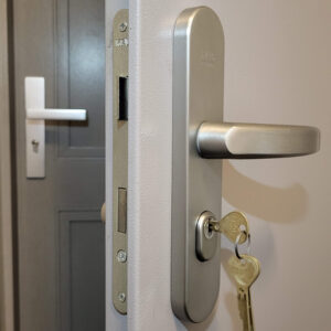 Secure lock with reinforced hardware and burglary protection