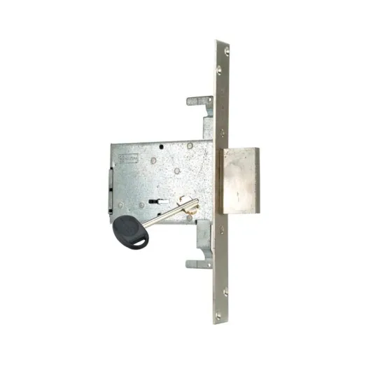 lock with lining (pol. chrome) with 5 keys