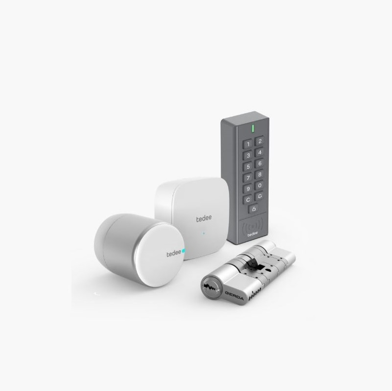 TEDEE PRO Smart Lock Kit with PIN Code Keypad, Wi-Fi with Remote Control and Bluetooth