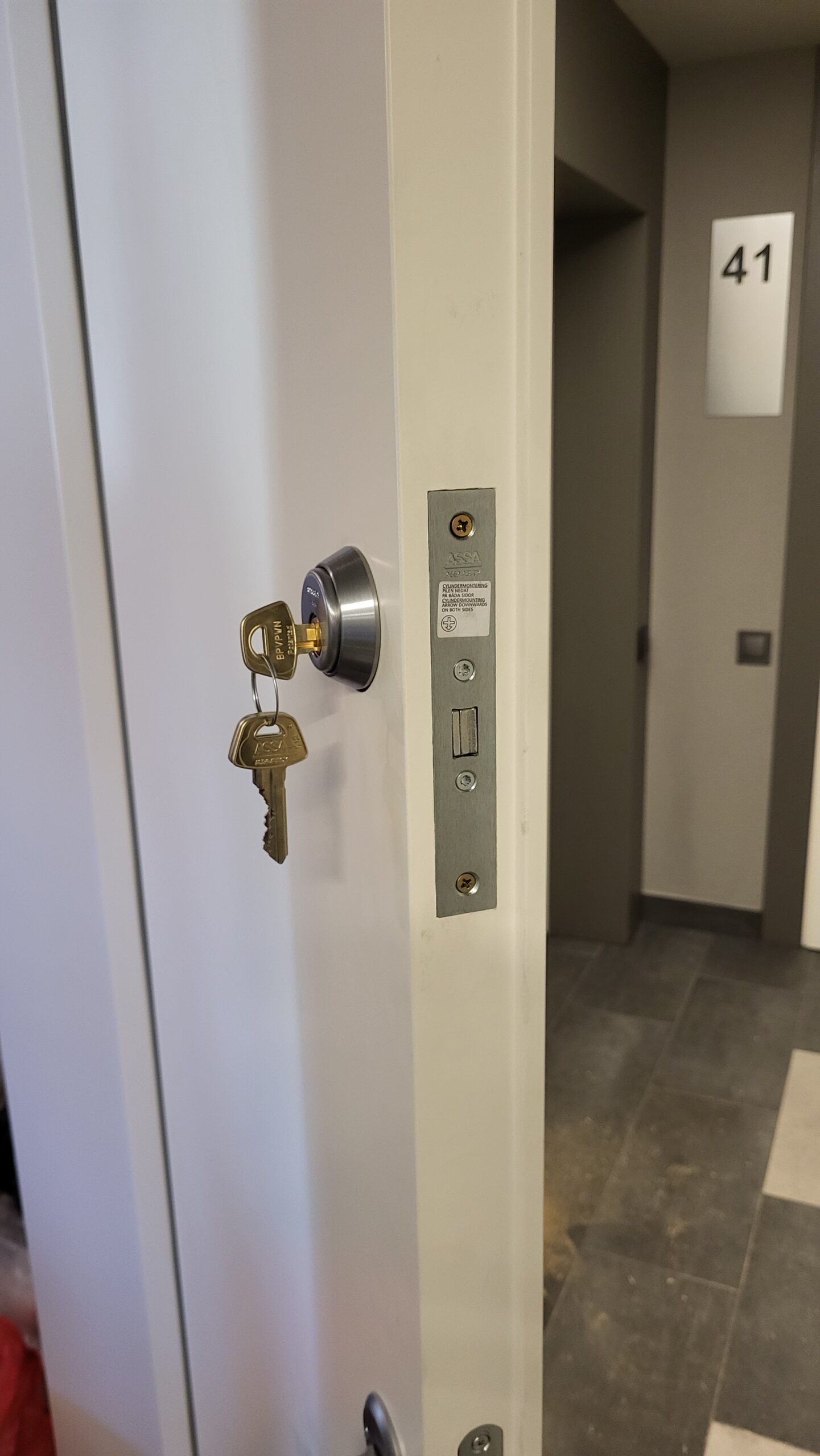 Additional security locks