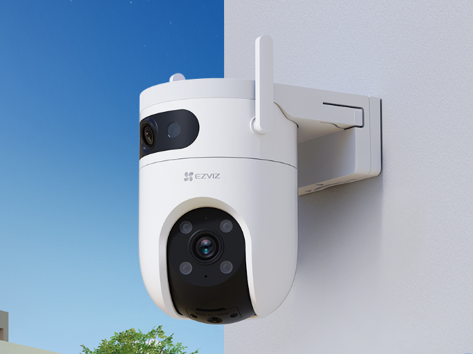 H9c Dual Dual-Lens Pan & Tilt Wi-Fi Camera