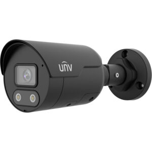 IPC2124LB-AF28K-DL BLACK UNV Colorhunter IP kamera 4MP 2.8mm (SMART IR + WHITE LED)