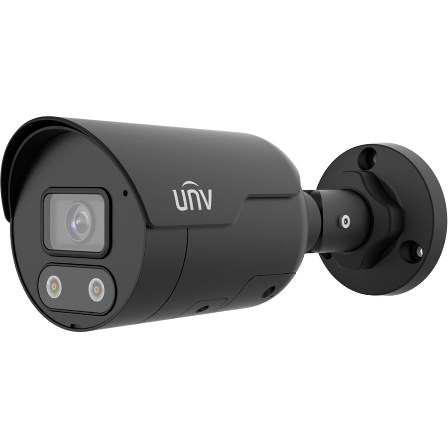 IPC2124LB-AF28K-DL BLACK UNV Colorhunter IP kamera 4MP 2.8mm (SMART IR + WHITE LED)