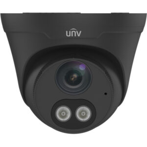 IPC3614LB-AF28K-DL BLACK UNV Colorhunter IP kamera 4MP 2.8mm (SMART IR + WHITE LED)